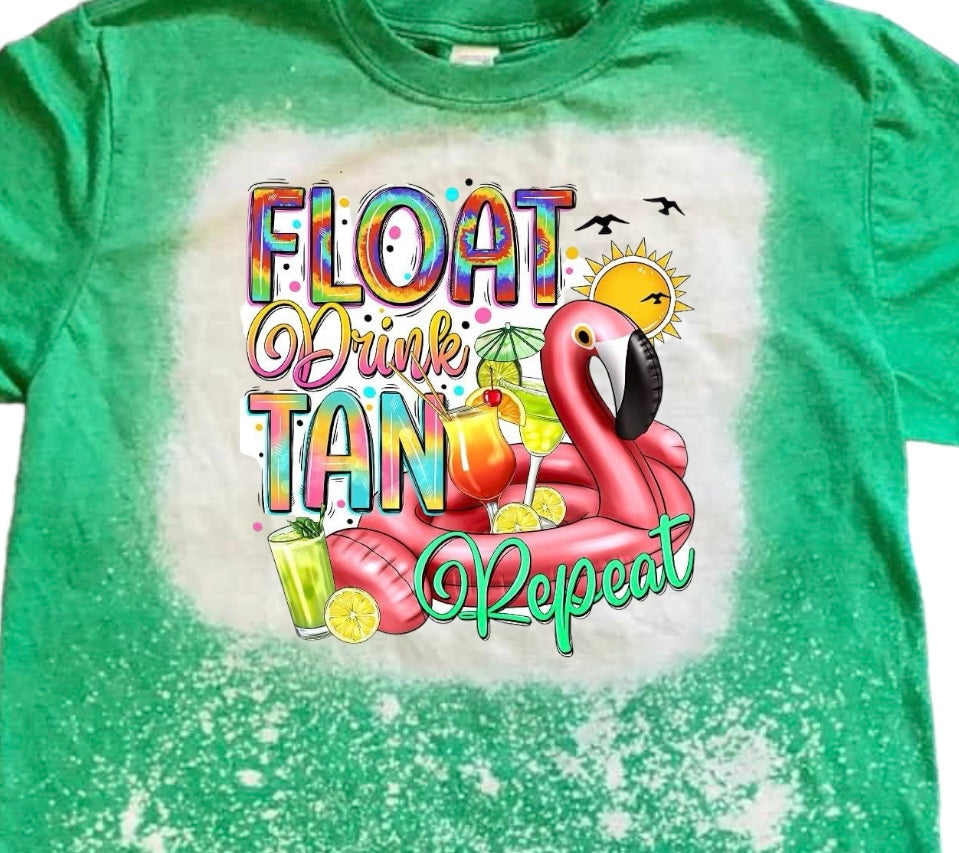 Float Drink Tan Repeat