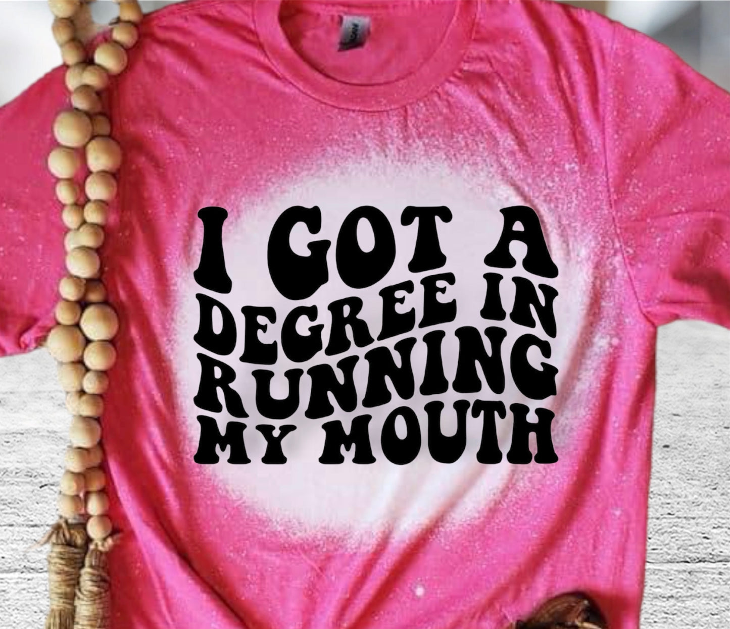 I Got A Degree In Running My Mouth